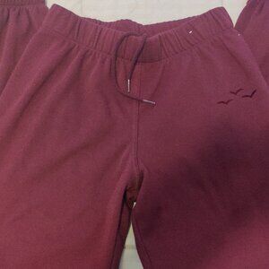 LazyPants Maroon Joggers